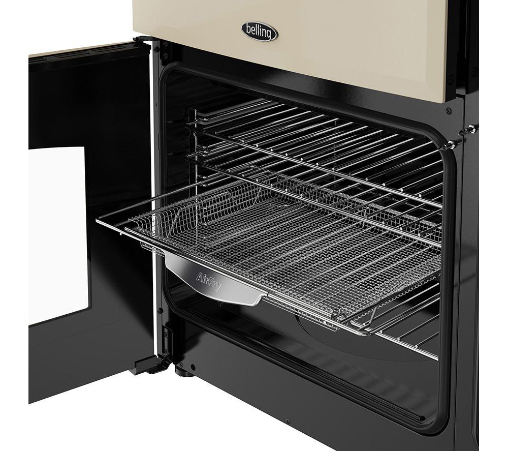 BELLING Farmhouse 90EI Electric Induction Range Cooker - Cream & Chrome image number 4 of 19