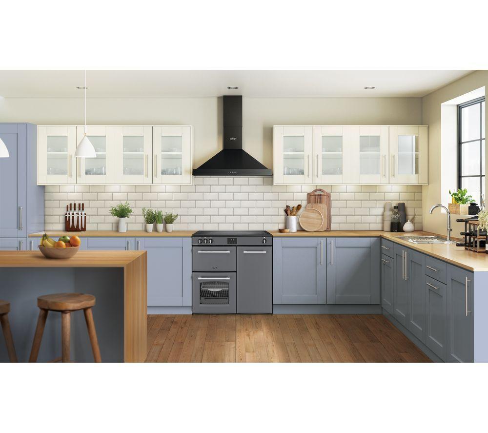 BELLING Farmhouse 90EI Electric Induction Range Cooker - Anthracite image number 2 of 19