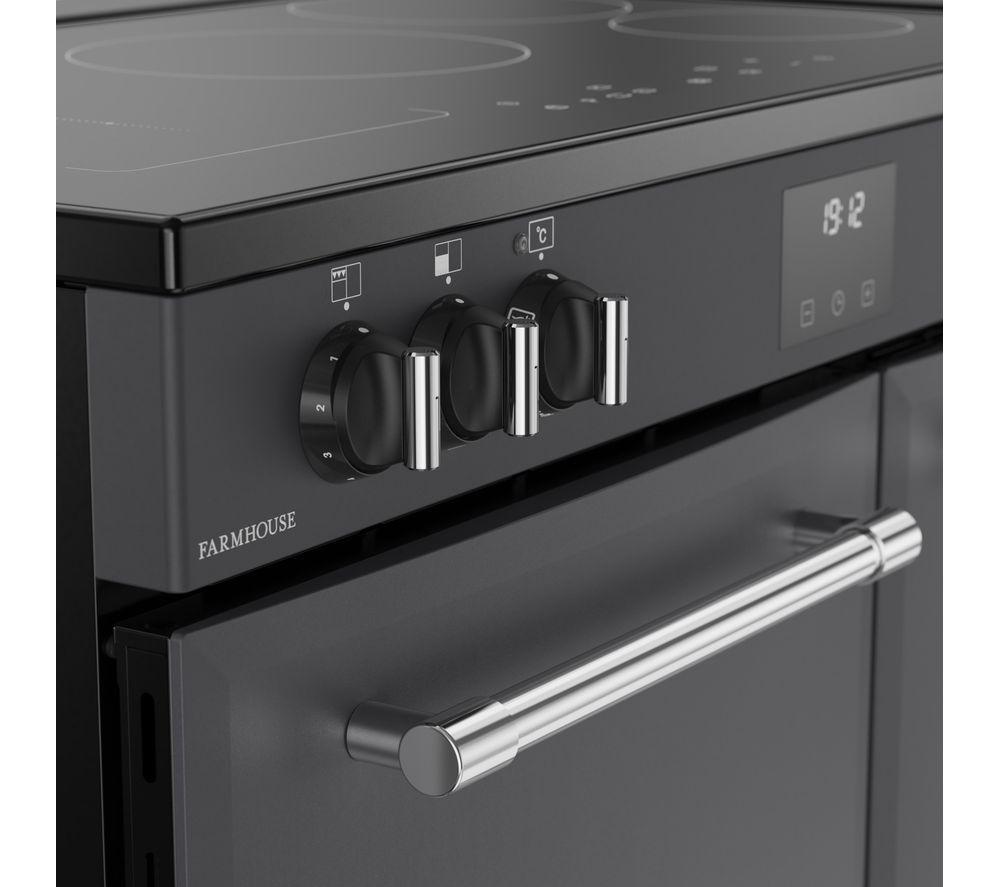 BELLING Farmhouse 90EI Electric Induction Range Cooker - Anthracite image number 5 of 19