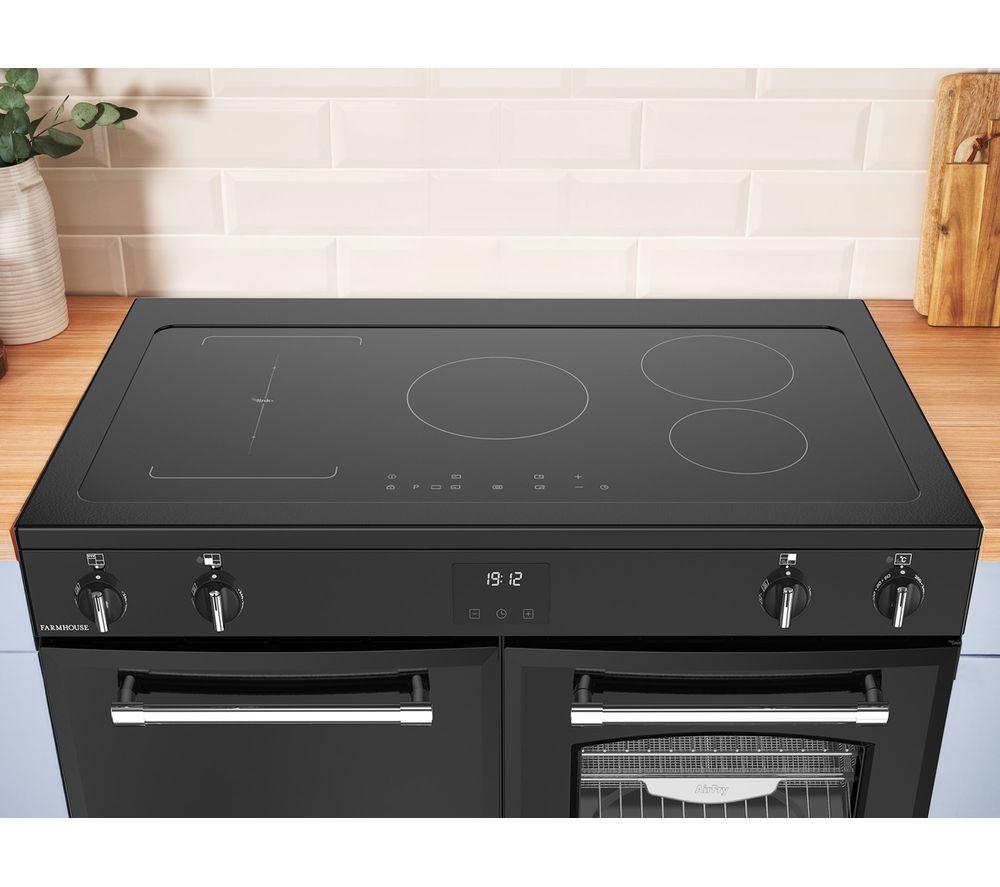 BELLING Farmhouse 90EI Electric Induction Range Cooker - Anthracite image number 11 of 19
