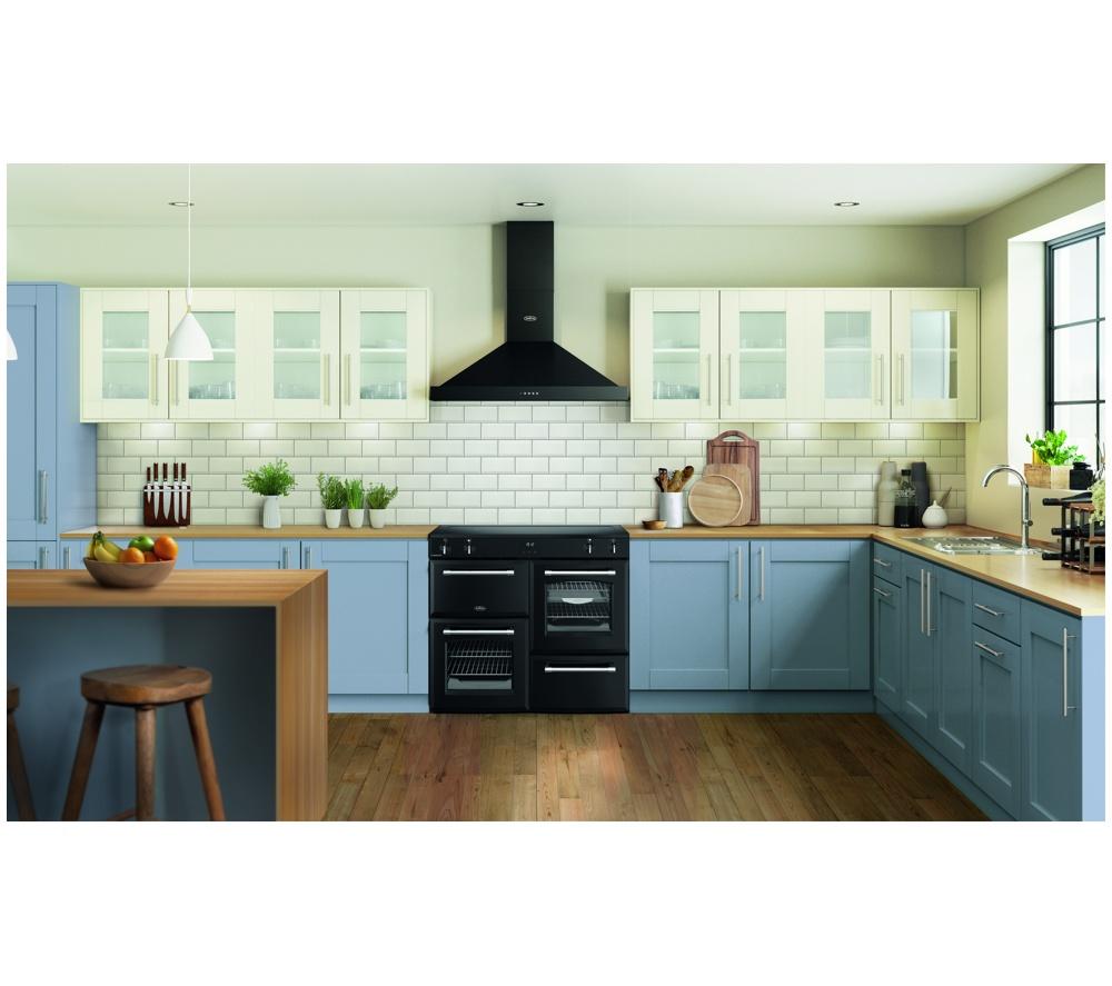 BELLING Farmhouse 100EI Electric Induction Range Cooker - Black image number 2 of 21