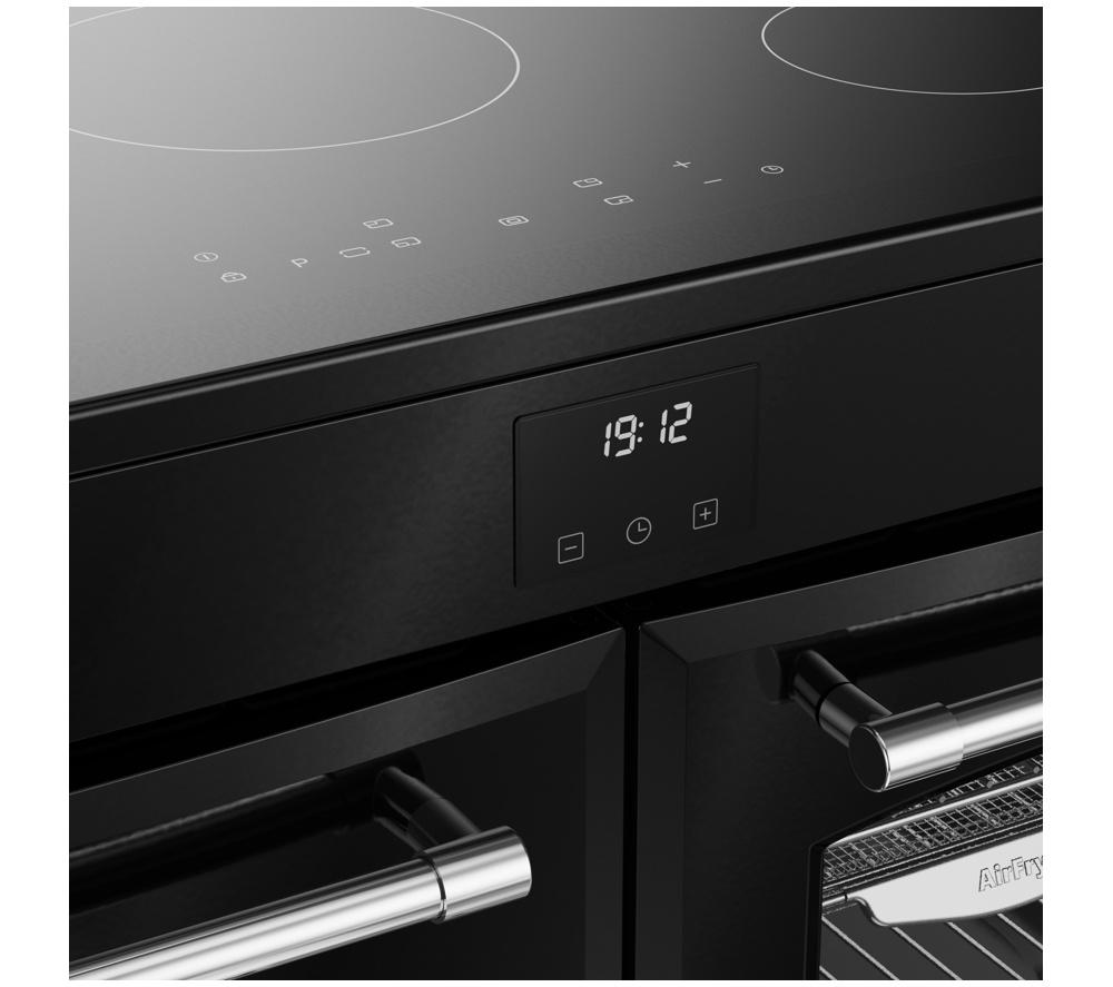 BELLING Farmhouse 100EI Electric Induction Range Cooker - Black image number 9 of 21