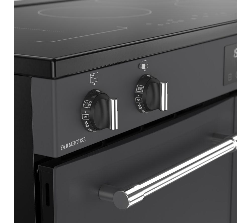 BELLING Farmhouse 100Ei Electric Induction Range Cooker - Anthracite & Chrome image number 5 of 20