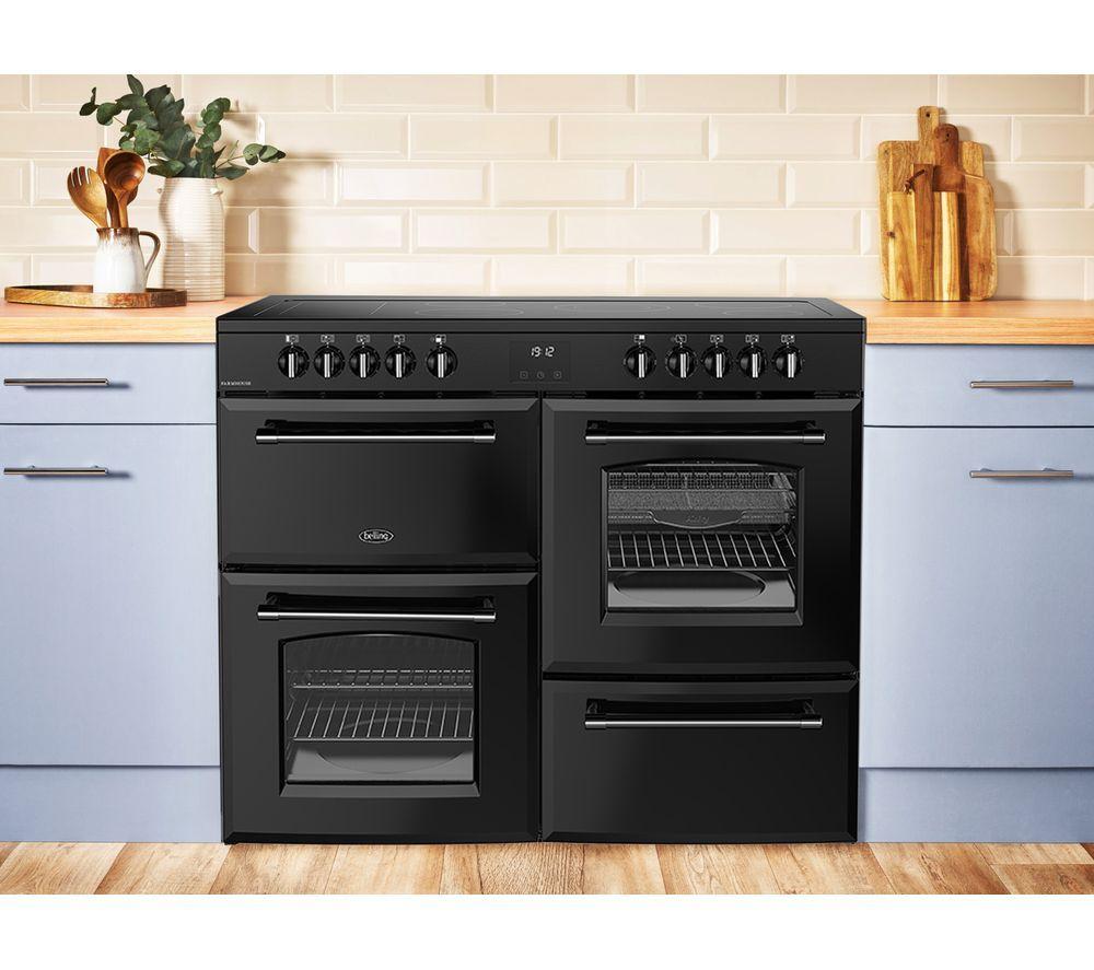 BELLING Farmhouse 100Ei Electric Induction Range Cooker - Anthracite & Chrome image number 10 of 20