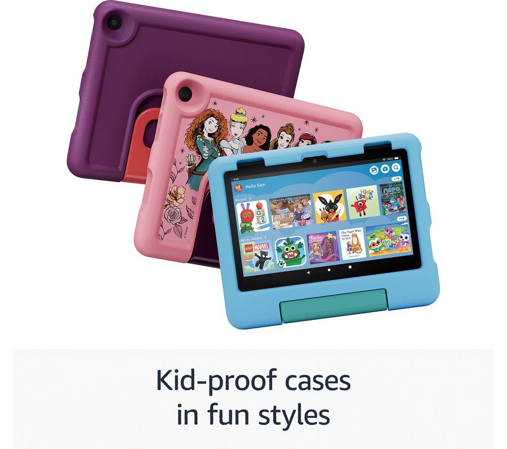 AMAZON Fire HD 8" Kids (ages 3-7) Tablet (2024) - 32 GB, Grape image number 10 of 11