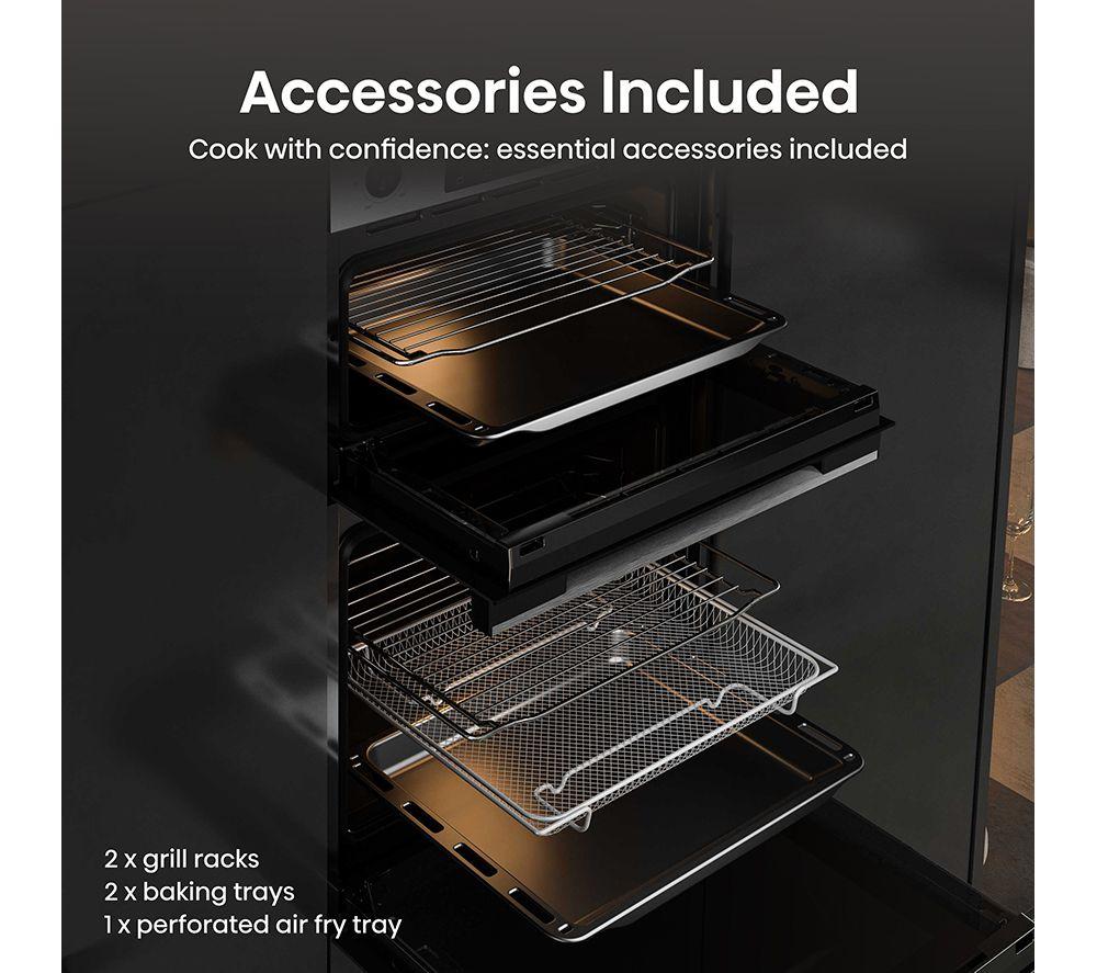 HISENSE Hi6 72/38L BID914221AX Electric Double Oven - Stainless Steel image number 9 of 15