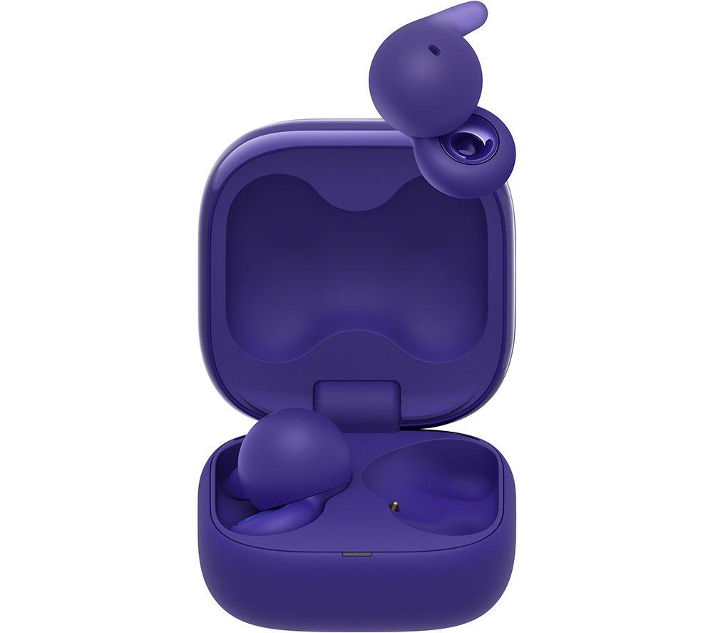 SONY LinkBuds Open Wireless Bluetooth Earbuds - Violet image number 11 of 15