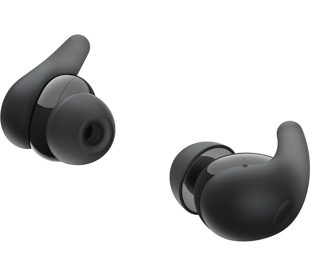 SONY LinkBuds Fit Wireless Bluetooth Noise-Cancelling Earbuds - Black image number 15 of 19