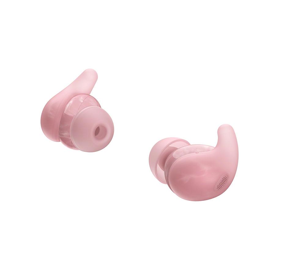 SONY LinkBuds Fit Wireless Bluetooth Noise-Cancelling Earbuds - Pink image number 15 of 15