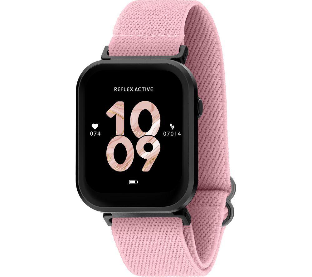 REFLEX ACTIVE Series 37 Smart Watch - Black & Pink