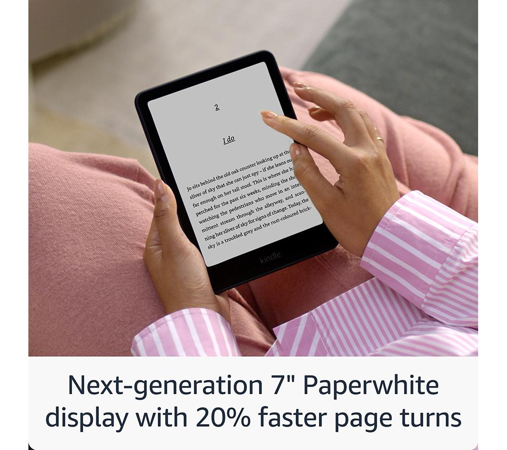 AMAZON Kindle Paperwhite (2024) 7" eReader - 16 GB, Black