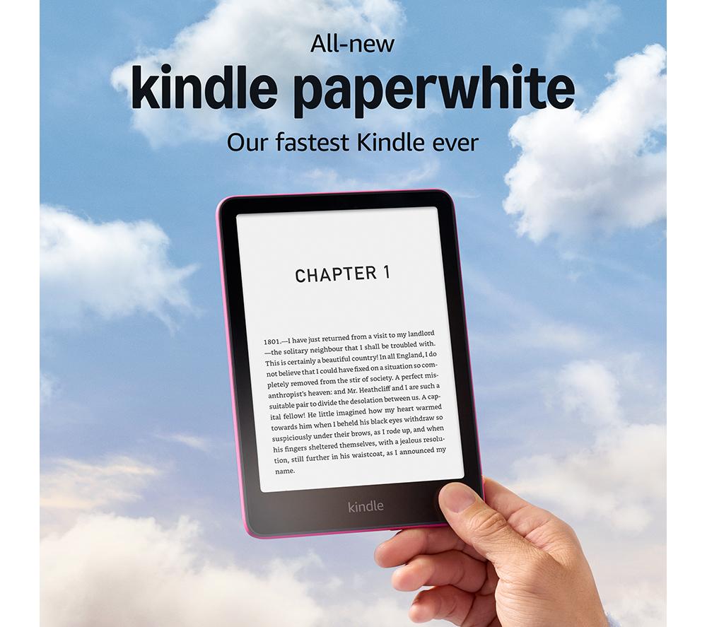 AMAZON Kindle Paperwhite (2024) 7" eReader - 16 GB, Pink