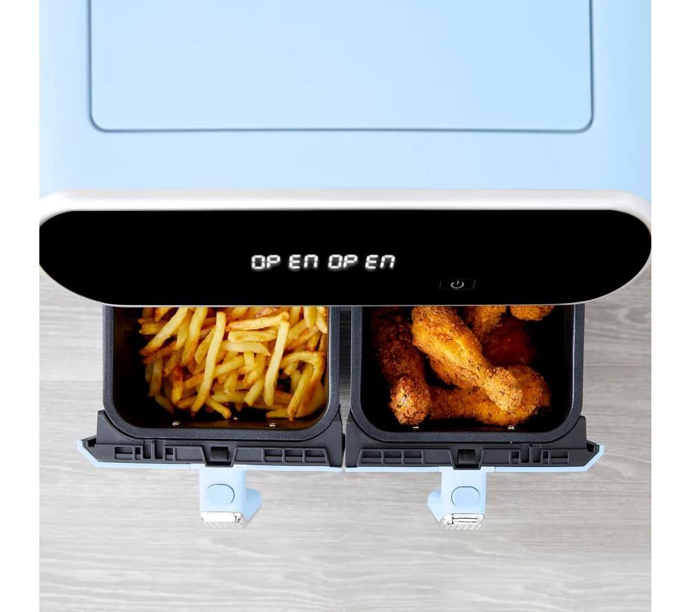 SWAN Retro SD10519BLU Air Fryer - Blue image number 6 of 9