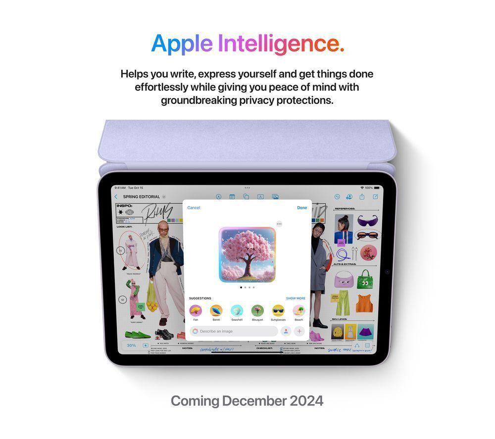 APPLE 8.3" iPad mini Cellular (2024) - 128 GB, Blue image number 5 of 10