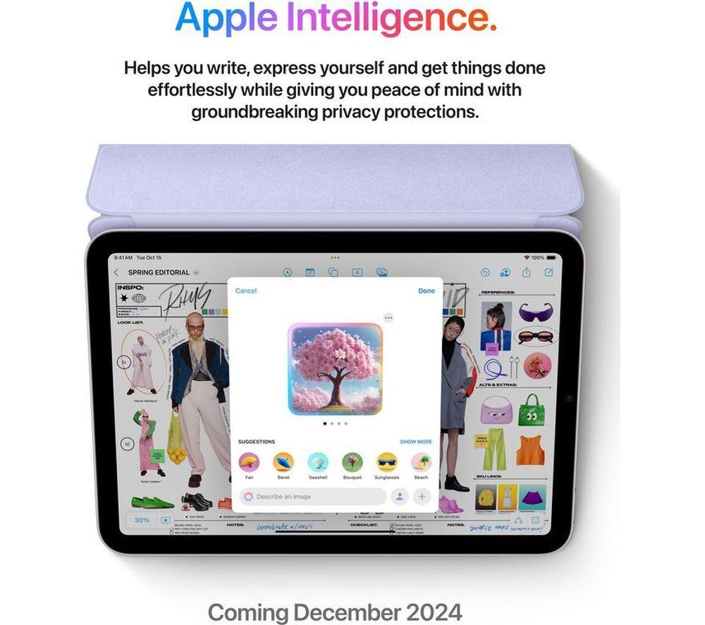 APPLE 8.3" iPad mini (2024) - 256 GB, Purple image number 5 of 10