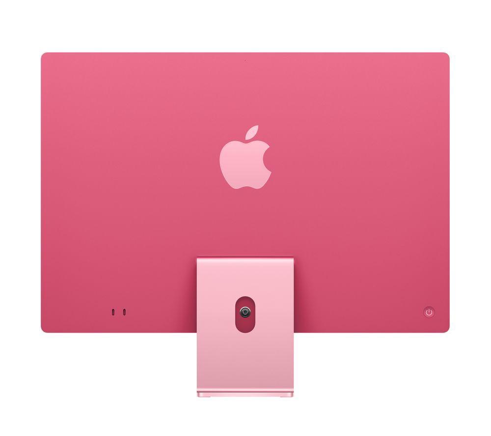 APPLE iMac 4.5K 24" (2024) - M4, 256 GB SSD, 8 CPU / 8 GPU, Pink image number 2 of 9