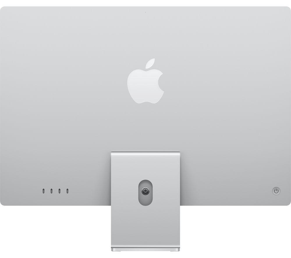 APPLE iMac 4.5K 24" (2024) - M4, 512 GB SSD, RAM 16 GB, Silver image number 2 of 9