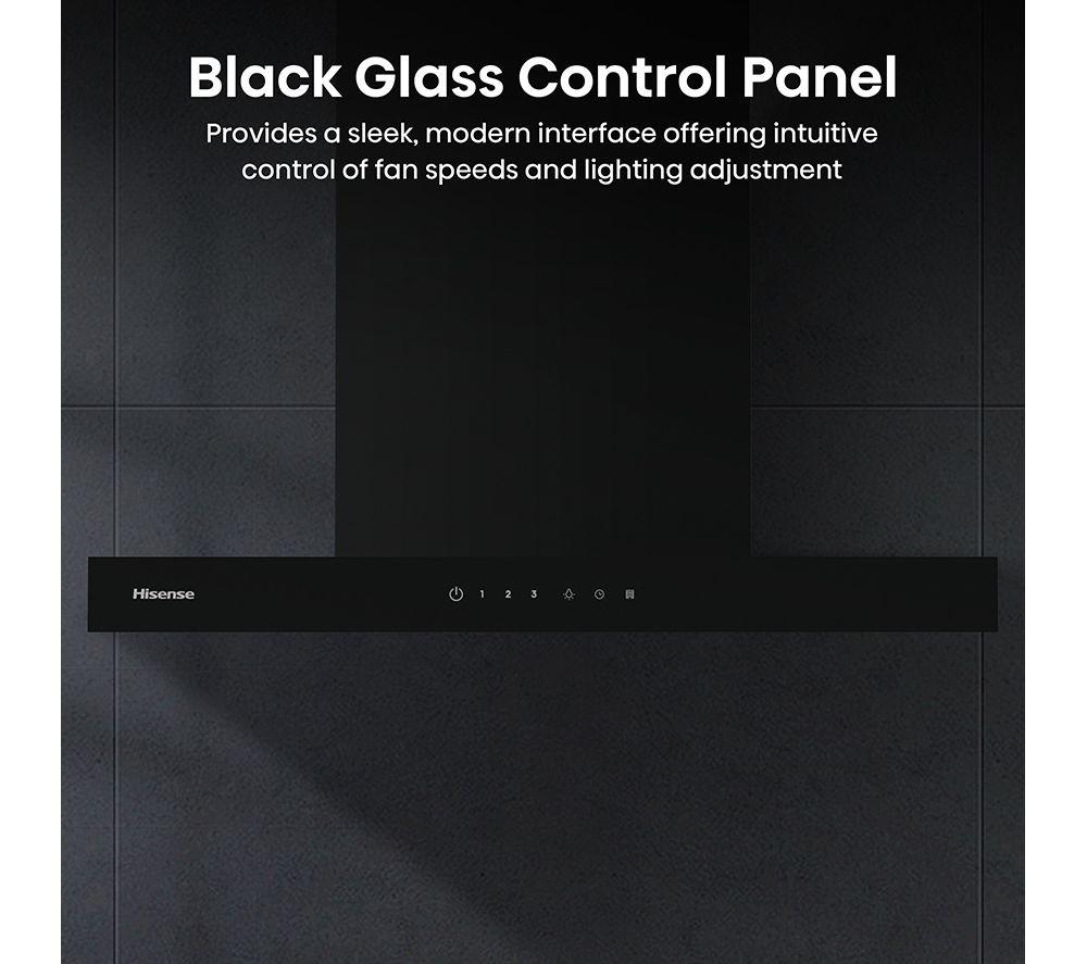 HISENSE CH6T14BBUK Chimney Cooker Hood - Black image number 4 of 18