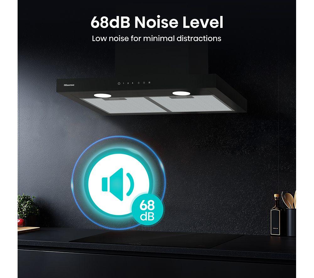 HISENSE CH6T14BBUK Chimney Cooker Hood - Black image number 12 of 18