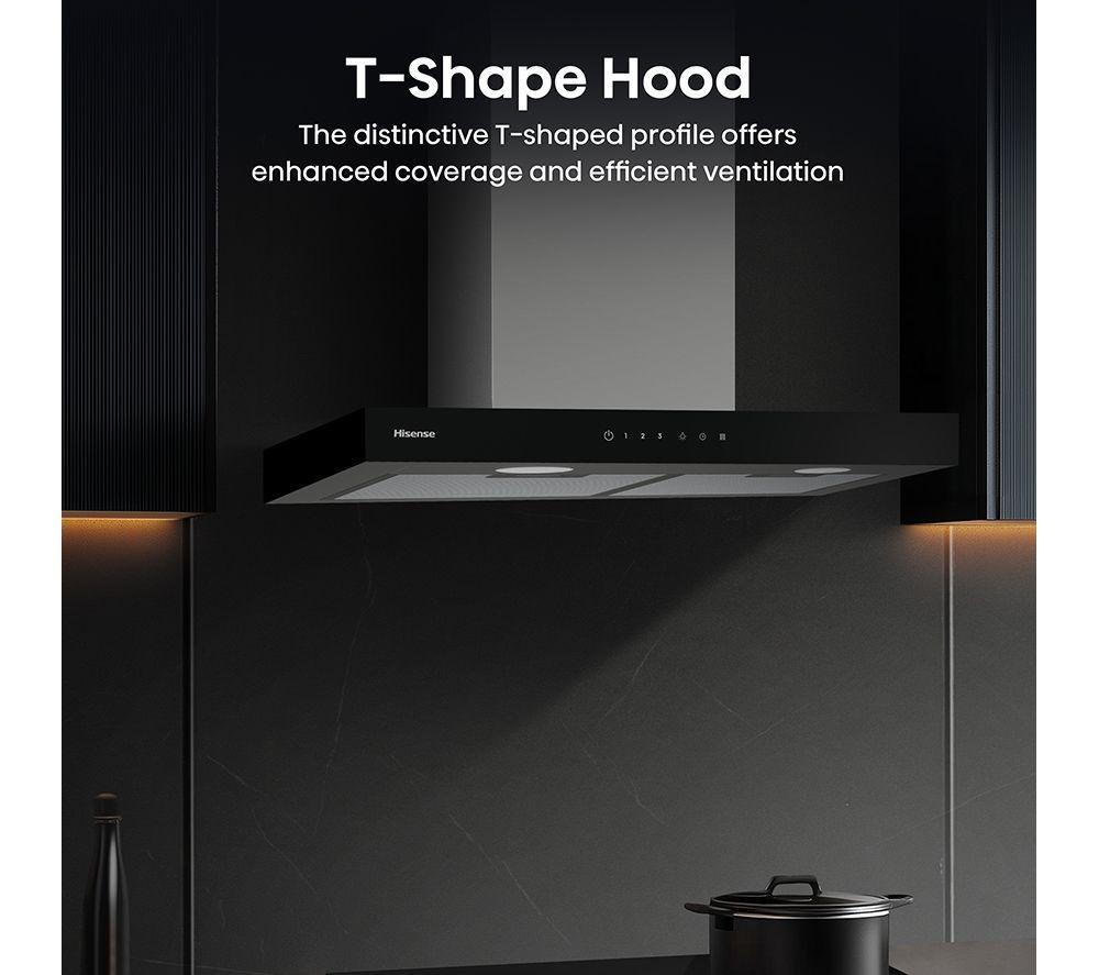 HISENSE CH6T14BXBUK Chimney Cooker Hood - Stainless Steel image number 3 of 17