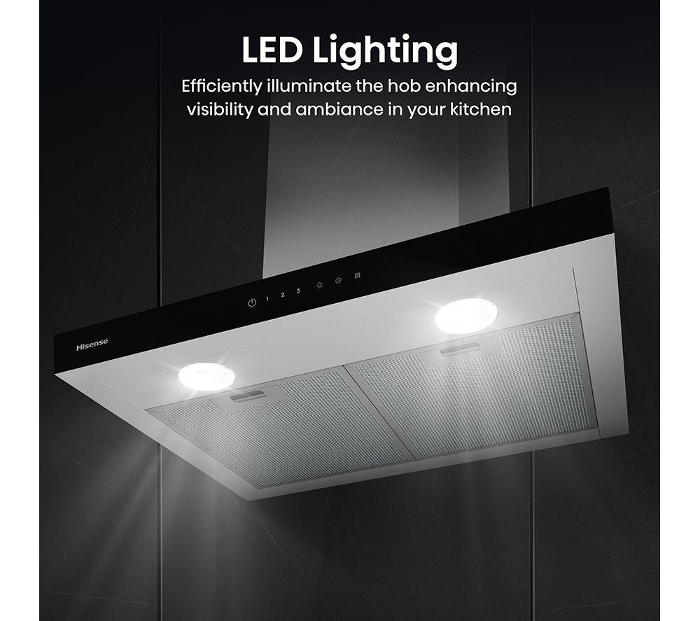 HISENSE CH6T14BXBUK Chimney Cooker Hood - Stainless Steel image number 10 of 17