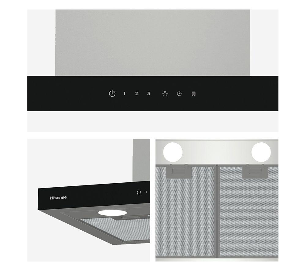 HISENSE CH6T14BXBUK Chimney Cooker Hood - Stainless Steel image number 14 of 17