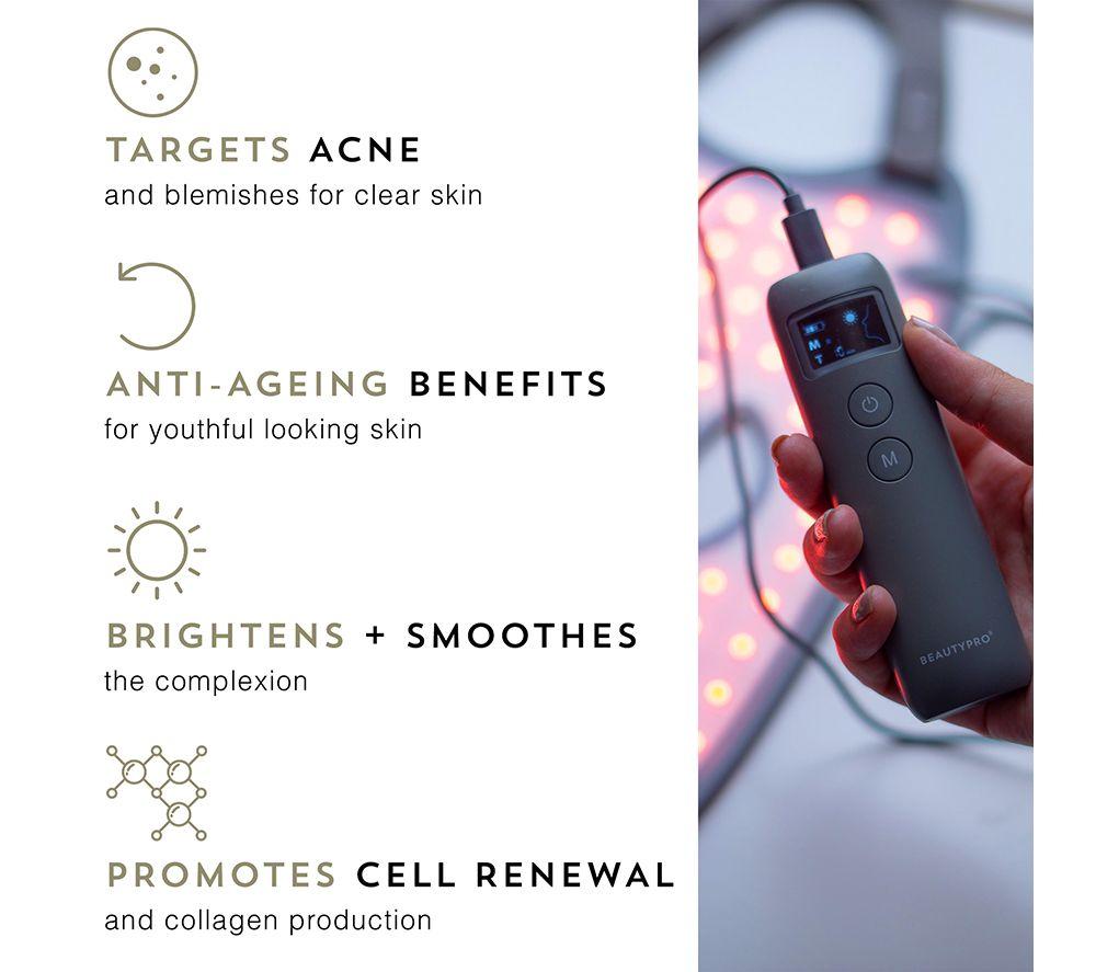 BEAUTYPRO Photon LED Therapy Mask - Grey image number 14 of 15