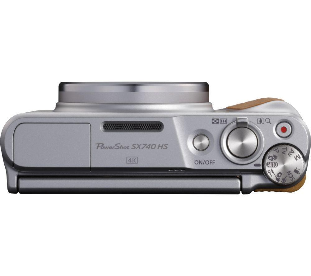 CANON PowerShot SX740 HS Lite Superzoom Compact Camera - Silver image number 4 of 6