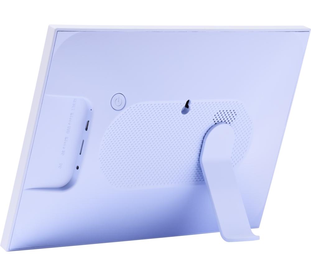 PIXIE 10.1" Digital Photo Frame - Lavender Blue image number 3 of 17