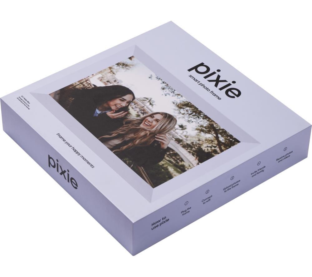PIXIE 10.1" Digital Photo Frame - Lavender Blue image number 15 of 17