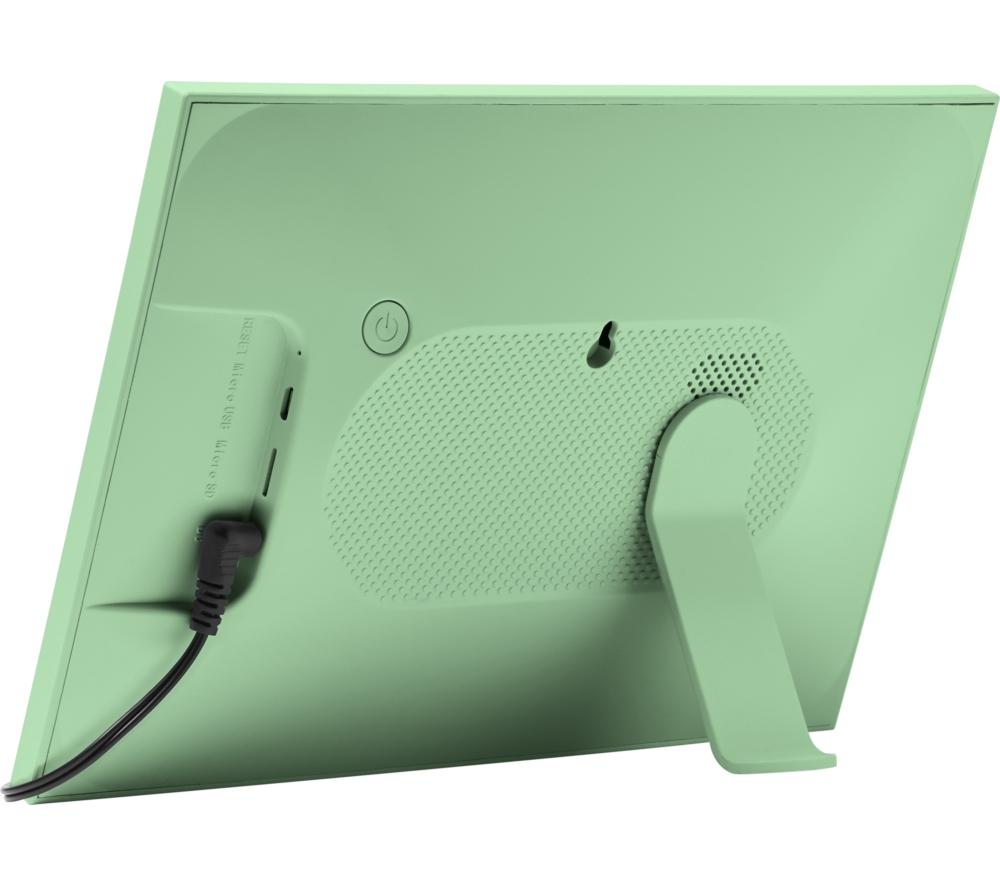 PIXIE 10.1" Digital Photo Frame - Mint Green image number 4 of 14