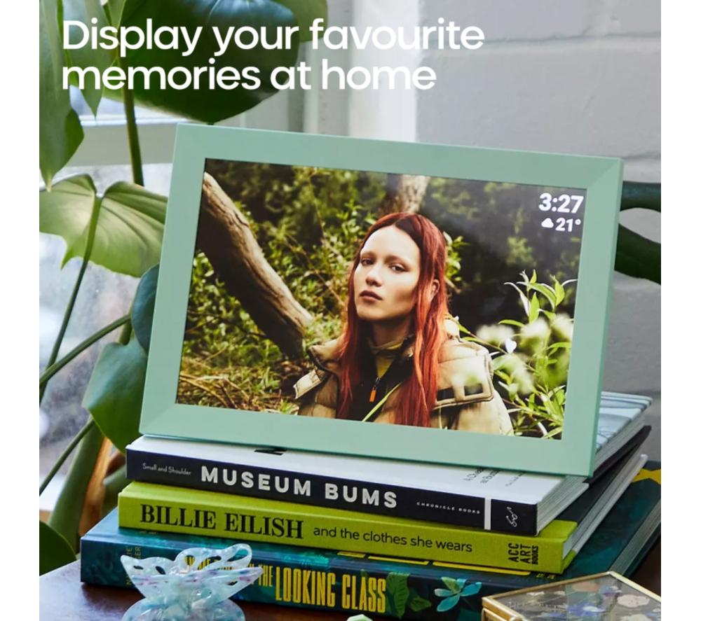 PIXIE 10.1" Digital Photo Frame - Mint Green image number 13 of 14