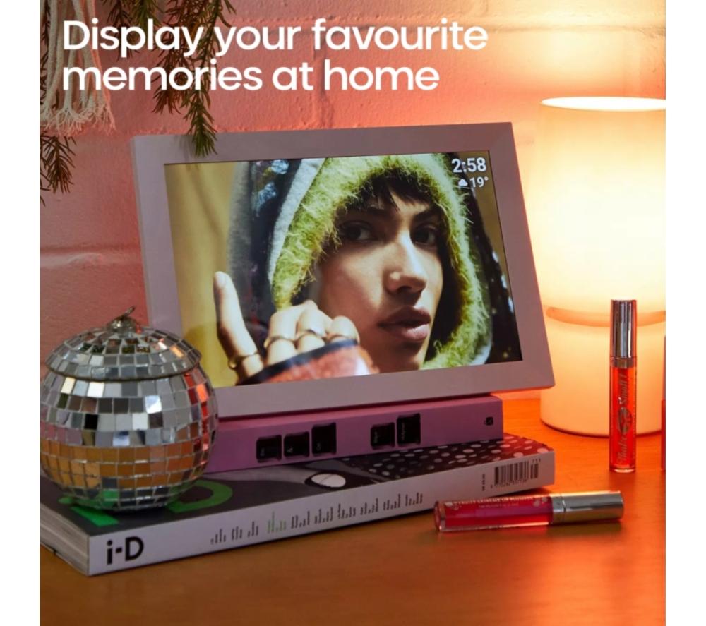 PIXIE 10.1" Digital Photo Frame - Rose image number 12 of 13