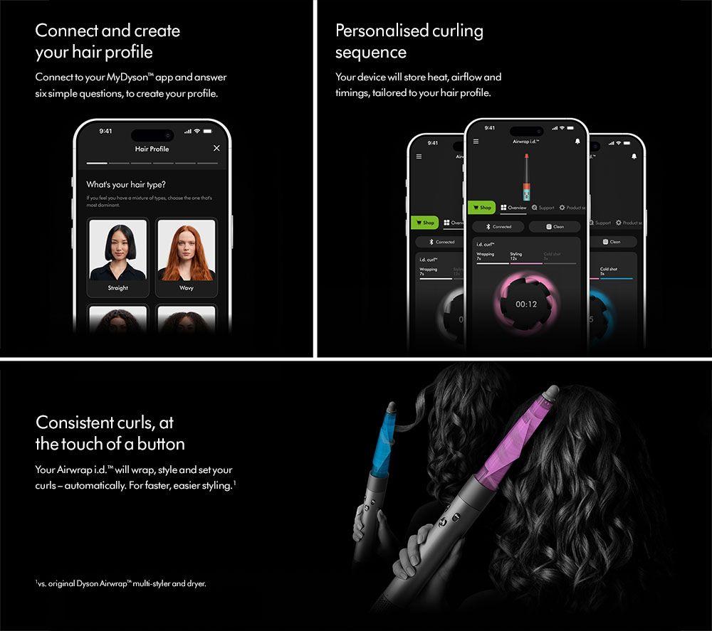 DYSON Airwrap I.D. Straight + Wavy Multi-Styler & Dryer - Ceramic Pink & Rose Gold image number 5 of 8
