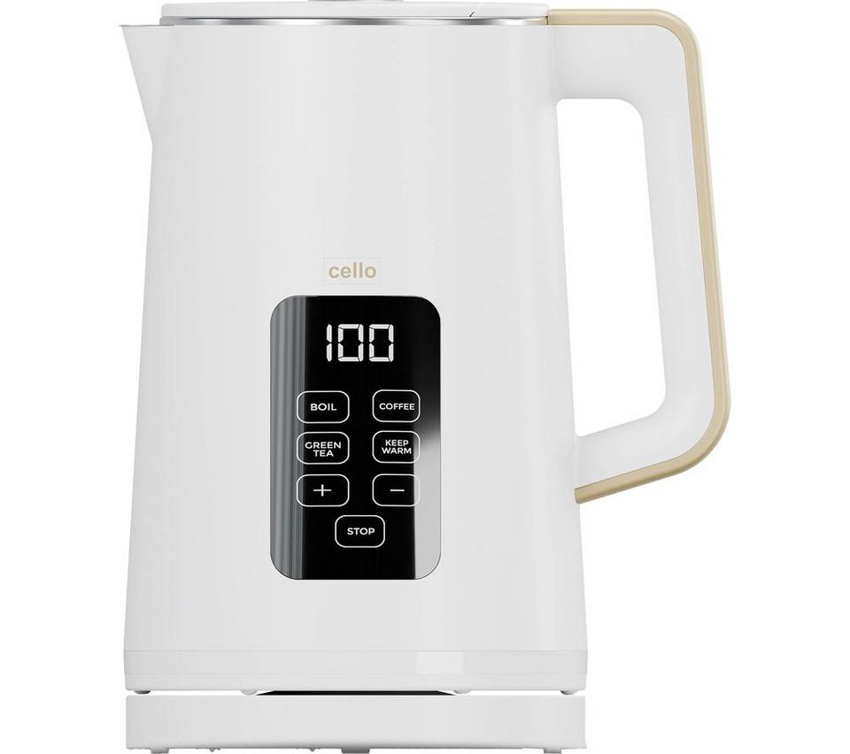 CELLO KE185 Electric Jug Kettle - Pebble White
