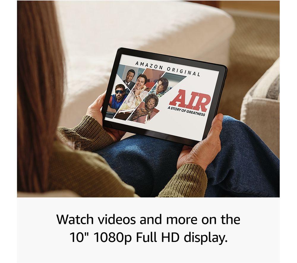 AMAZON Fire HD 10 10.1" Tablet (2023) with Ads - 32 GB, Blue image number 7 of 11