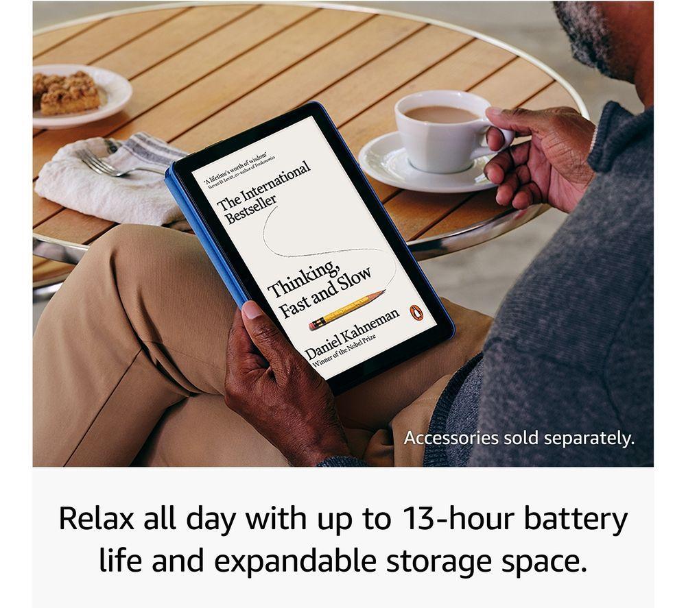 AMAZON Fire HD 10 10.1" Tablet (2023) with Ads - 32 GB, Blue image number 8 of 11