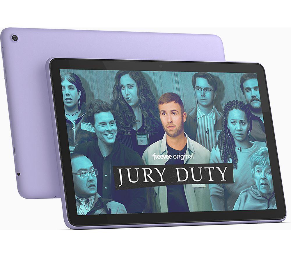 AMAZON Fire HD 10 10.1" Tablet (2023) with Ads - 32 GB, Lilac