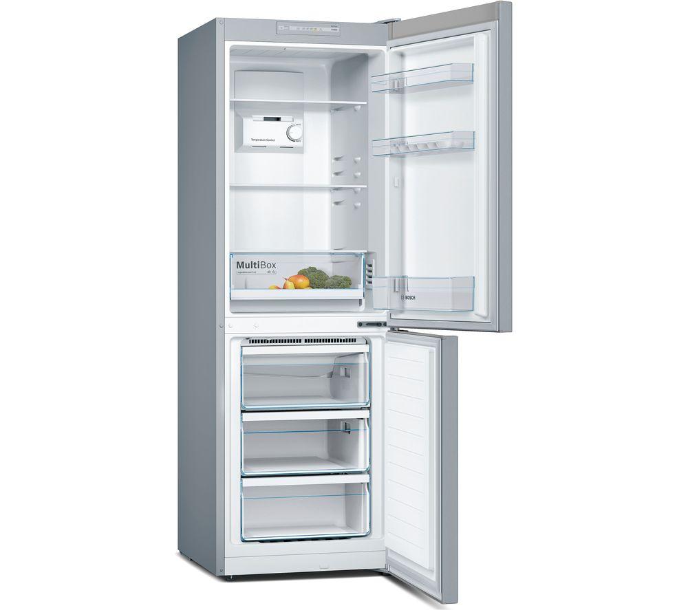 BOSCH Series 2 KGN33NLEBG 70/30 Fridge Freezer - Stainless Steel image number 2 of 13
