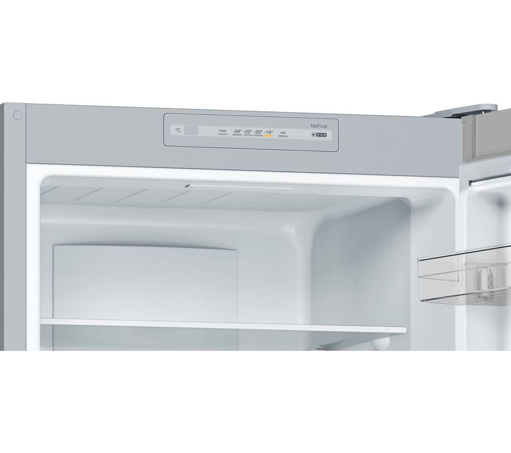 BOSCH Series 2 KGN33NLEBG 70/30 Fridge Freezer - Stainless Steel image number 3 of 13