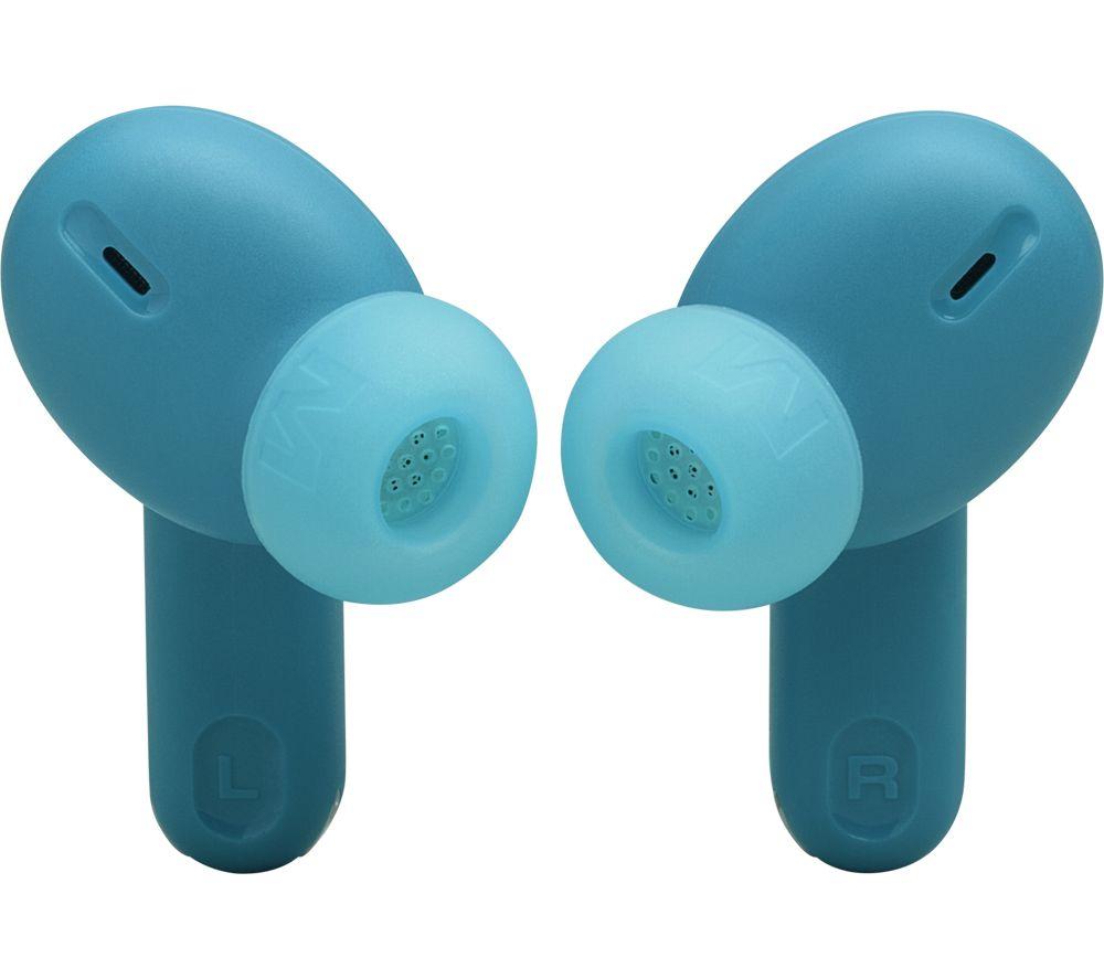 JBL Tune Beam 2 Wireless Bluetooth Noise-Cancelling Earbuds - Turquoise image number 4 of 8
