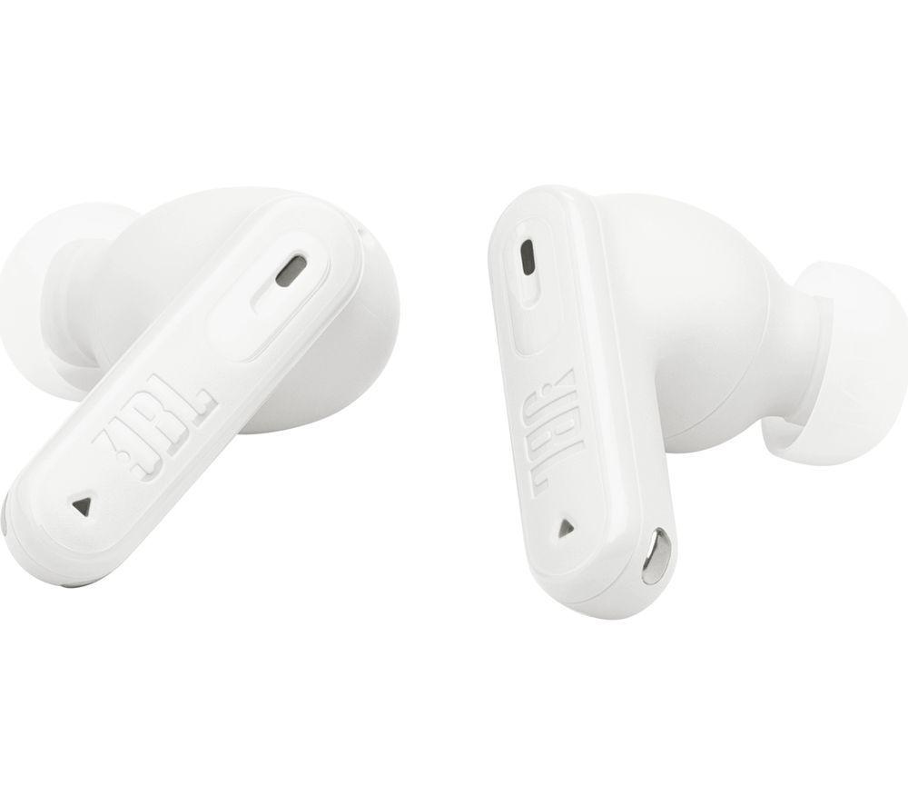 JBL Tune Beam 2 Wireless Bluetooth Noise-Cancelling Earbuds - White image number 6 of 9