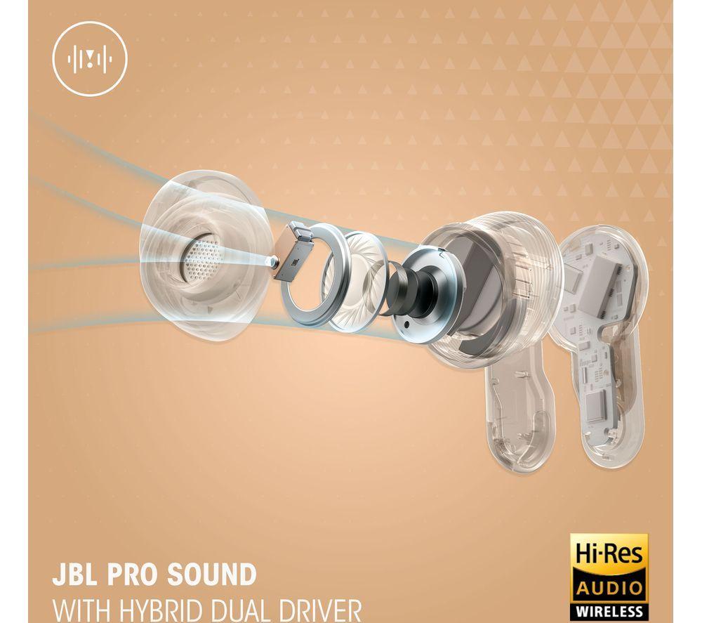 JBL Tour Pro 3 Wireless Bluetooth Noise-Cancelling Earbuds - Black image number 6 of 14
