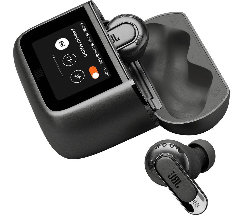 JBL Tour Pro 3 Wireless Bluetooth Noise-Cancelling Earbuds - Black image number 9 of 14