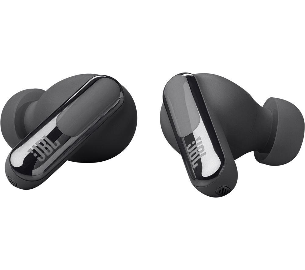 JBL Live Beam 3 Wireless Bluetooth Noise-Cancelling Earbuds - Black image number 6 of 10