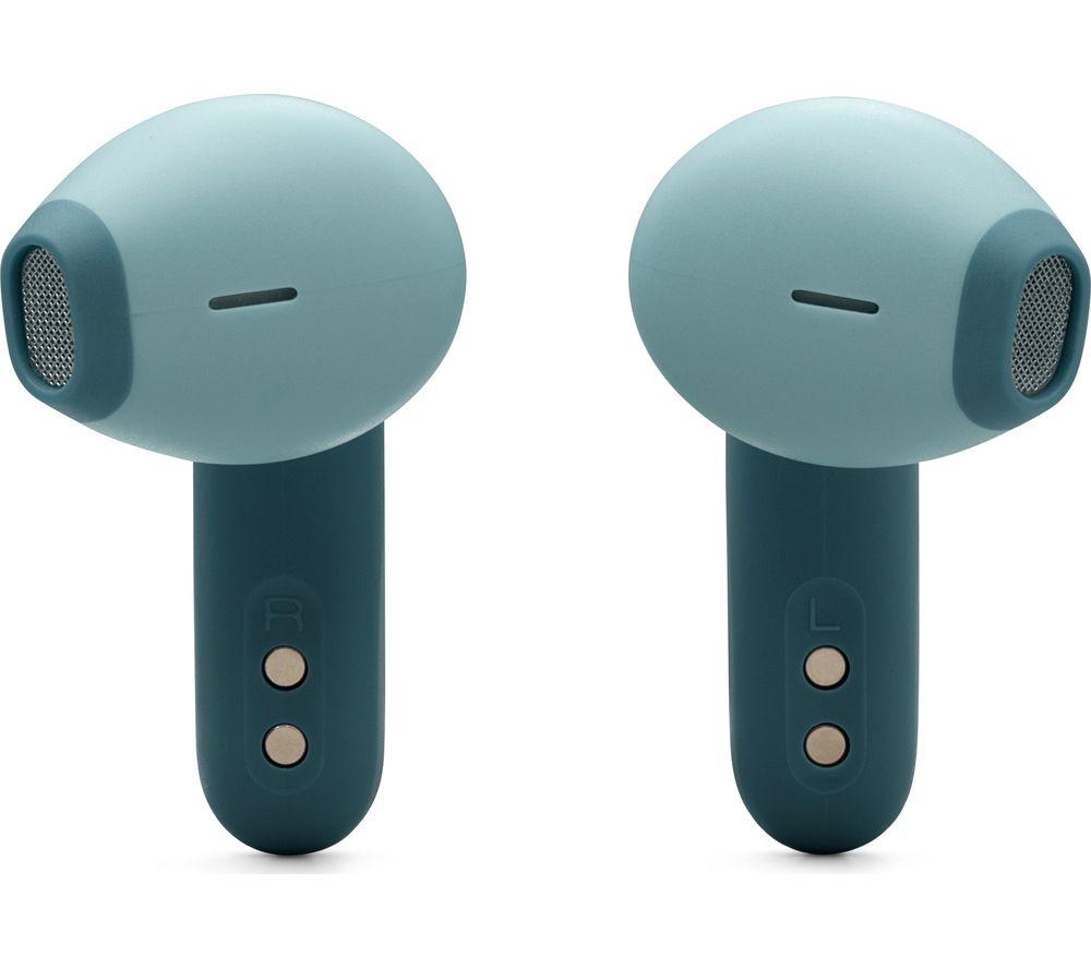 JBL Wave Flex 2 Wireless Bluetooth Earbuds - Blue image number 2 of 10