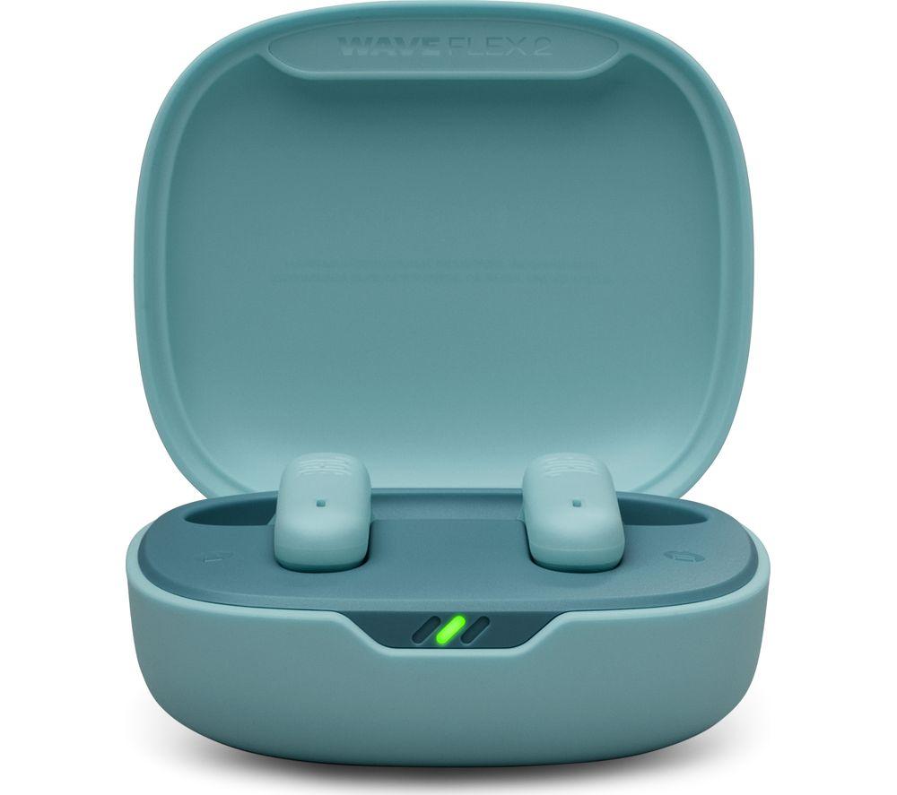 JBL Wave Flex 2 Wireless Bluetooth Earbuds - Blue image number 5 of 10