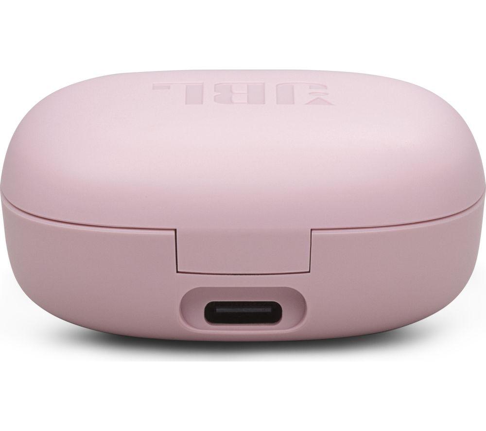 JBL Wave Flex 2 Wireless Bluetooth Earbuds - Pink image number 7 of 10