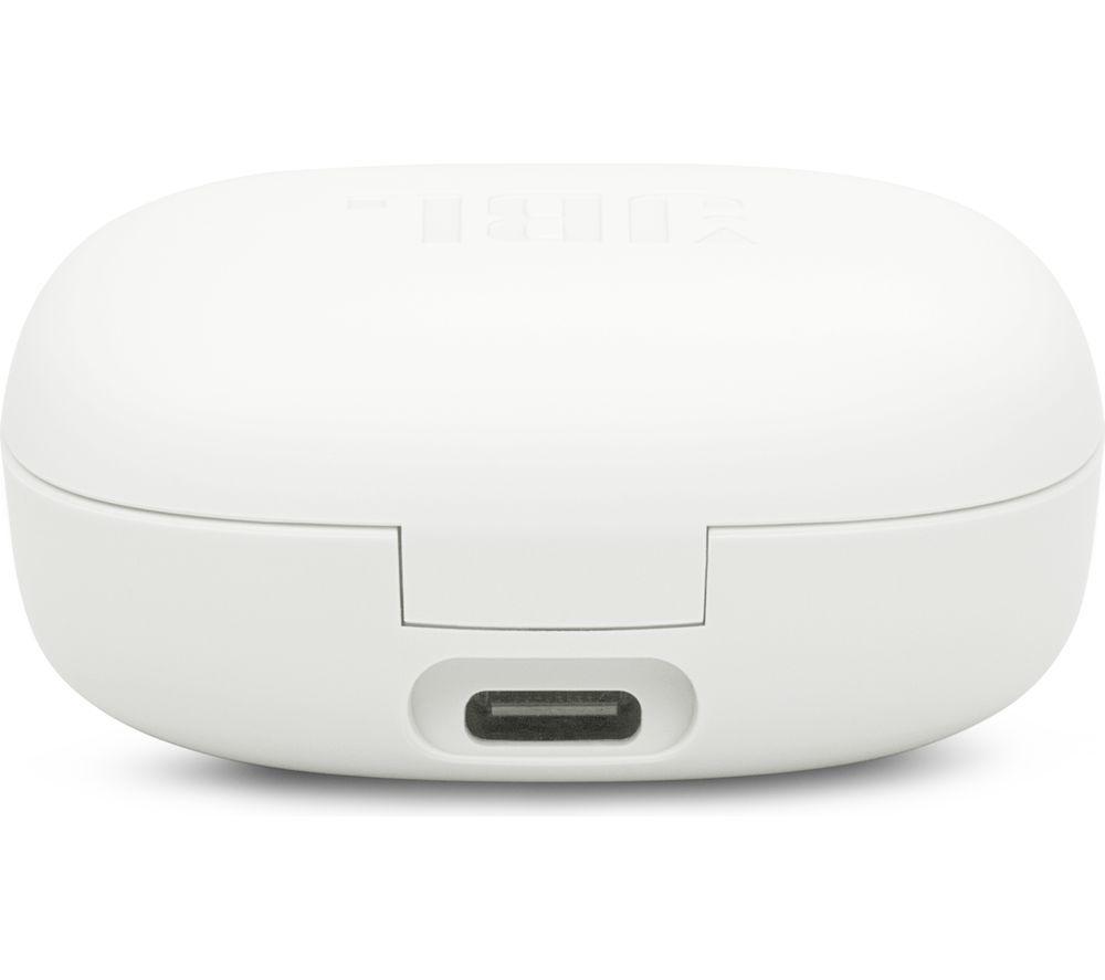 JBL Wave Flex 2 Wireless Bluetooth Earbuds - White image number 5 of 11
