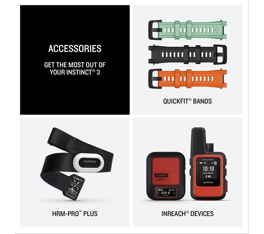 GARMIN Instinct 3 AMOLED Smart Watch - 45 mm, Neo Tropic with Neo Tropic Silicone Band image number 6 of 7